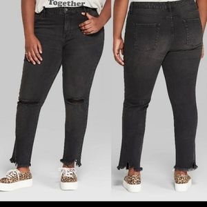 Wild Fable High Rise Skinny Plus Size Jeans